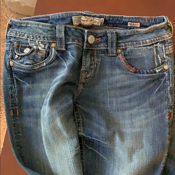 Mek Denim Bootcut Sz 28 - Picture 3 of 6